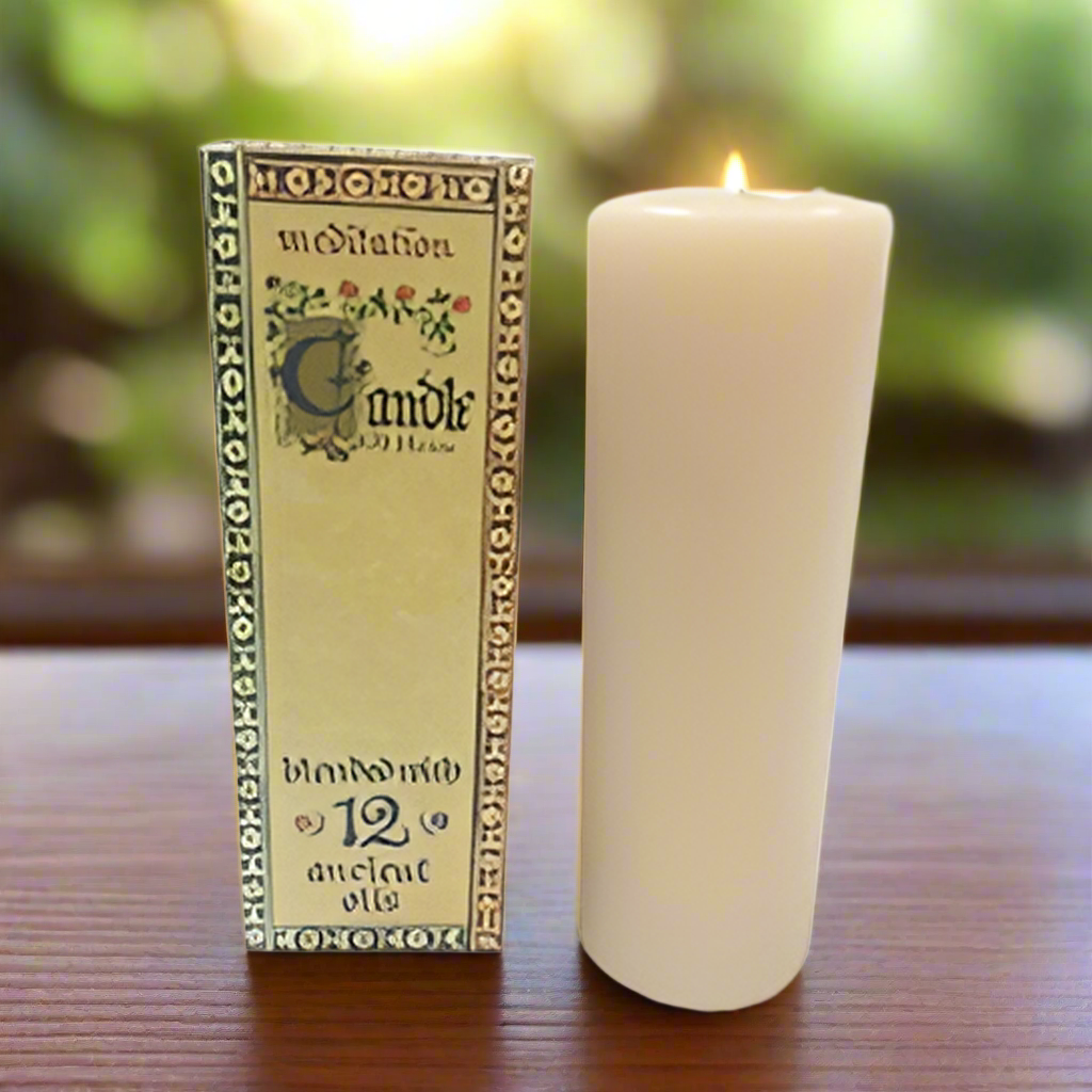 Meditation Candle Tall 70 Hr