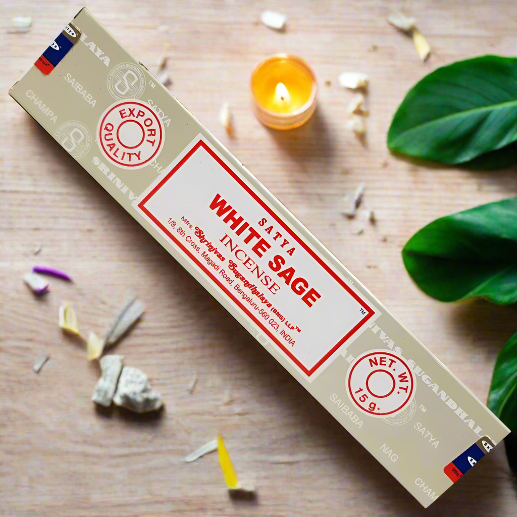 Satya White Sage Incense Sticks 15g