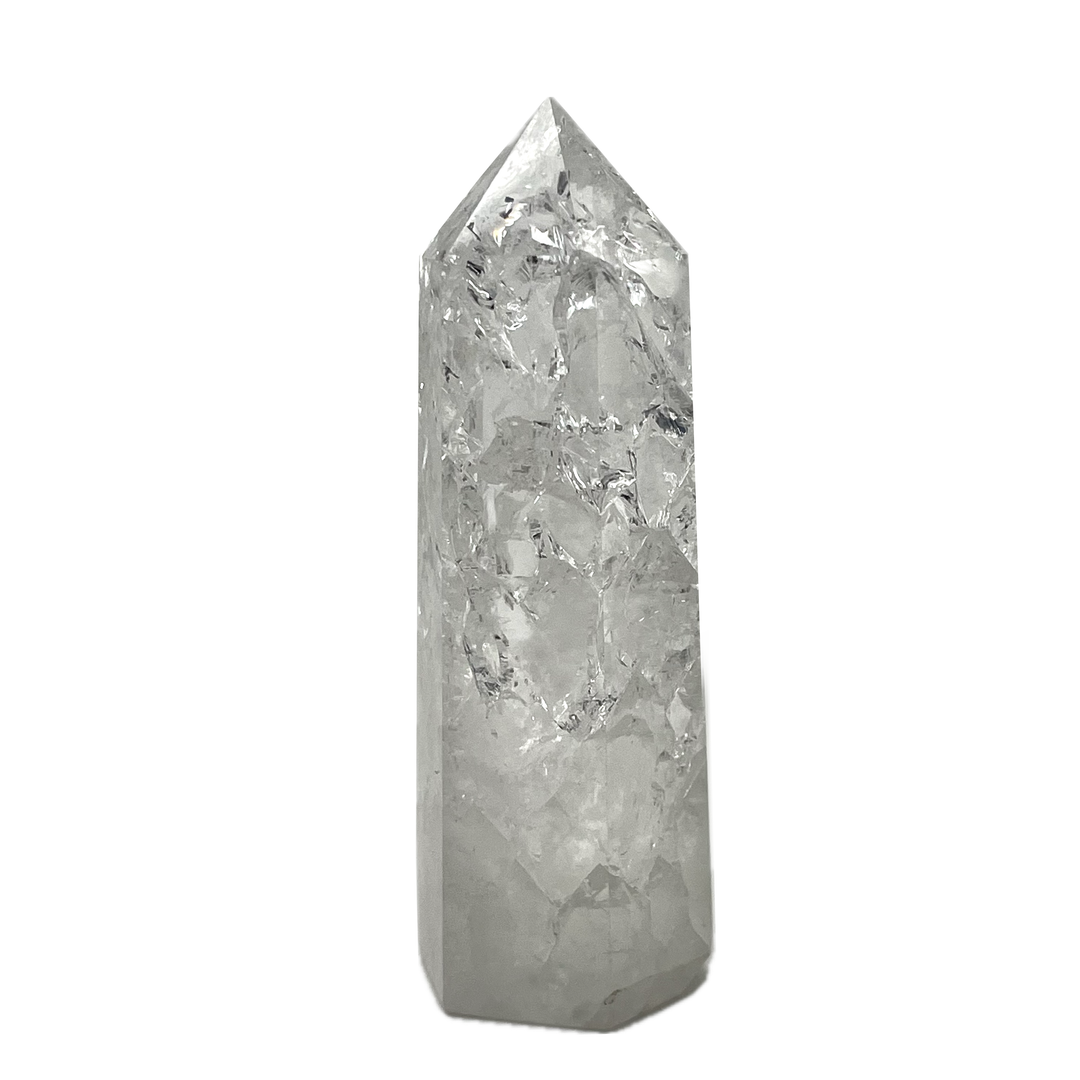 Point Fire and Ice Quartz 8.0 cm