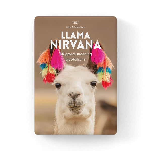 Llama Nirvana Affirmation Cards