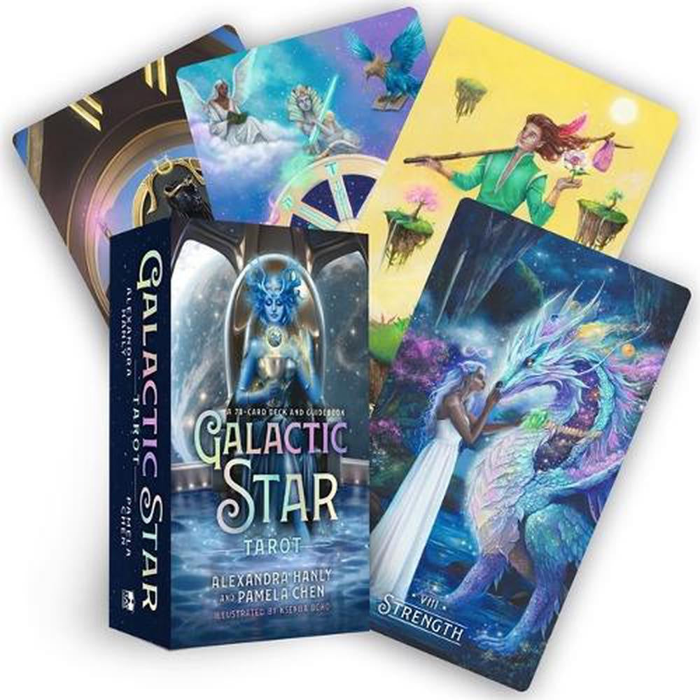 Galactic Star Tarot Deck and Guidebook