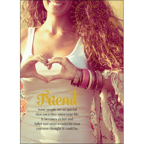 Friend Special People Card