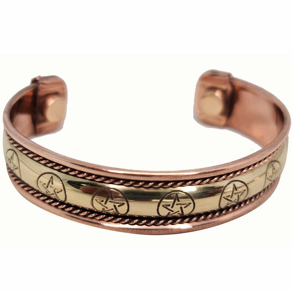 Bracelet Copper Pentacle