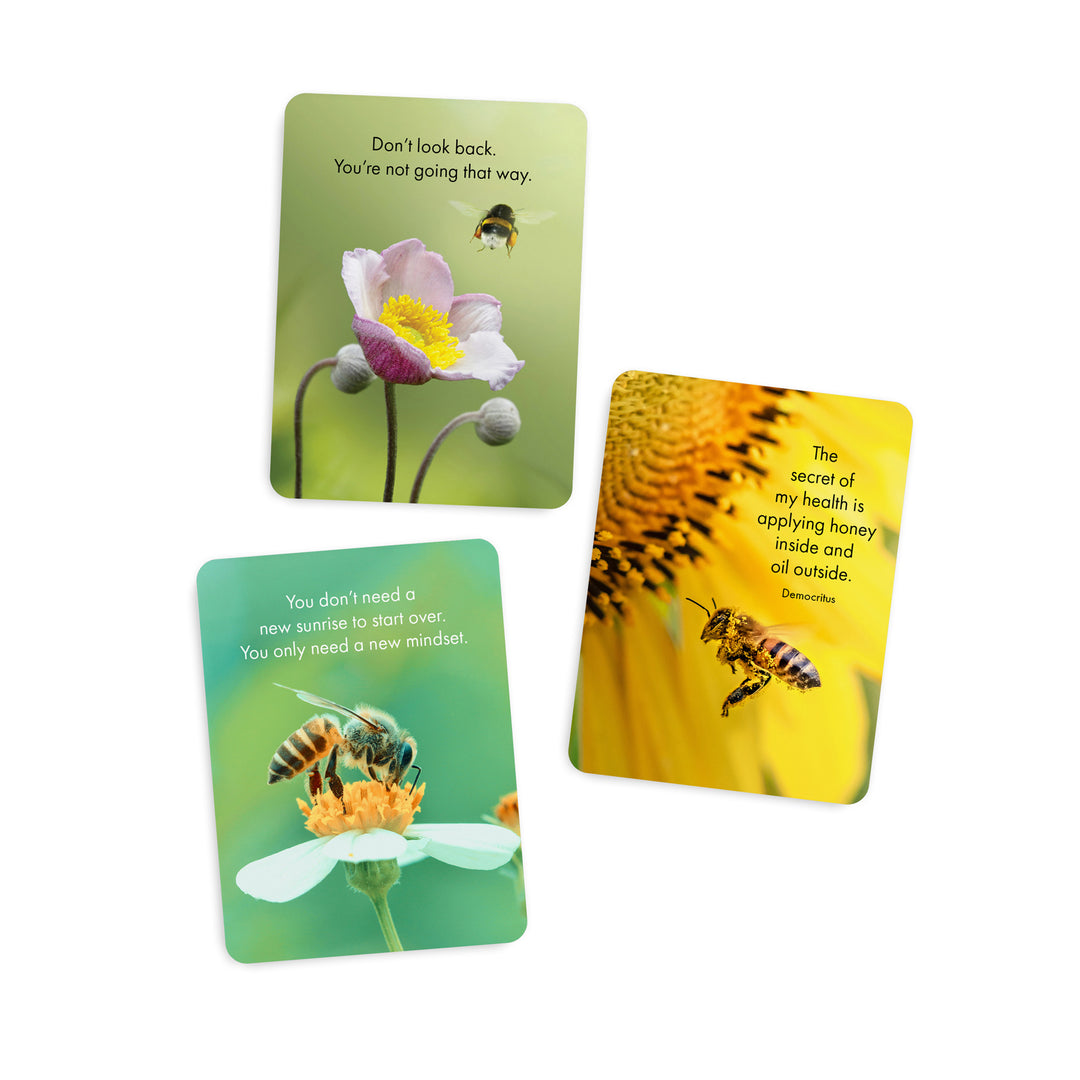 Bee Happy Affirmation Cards