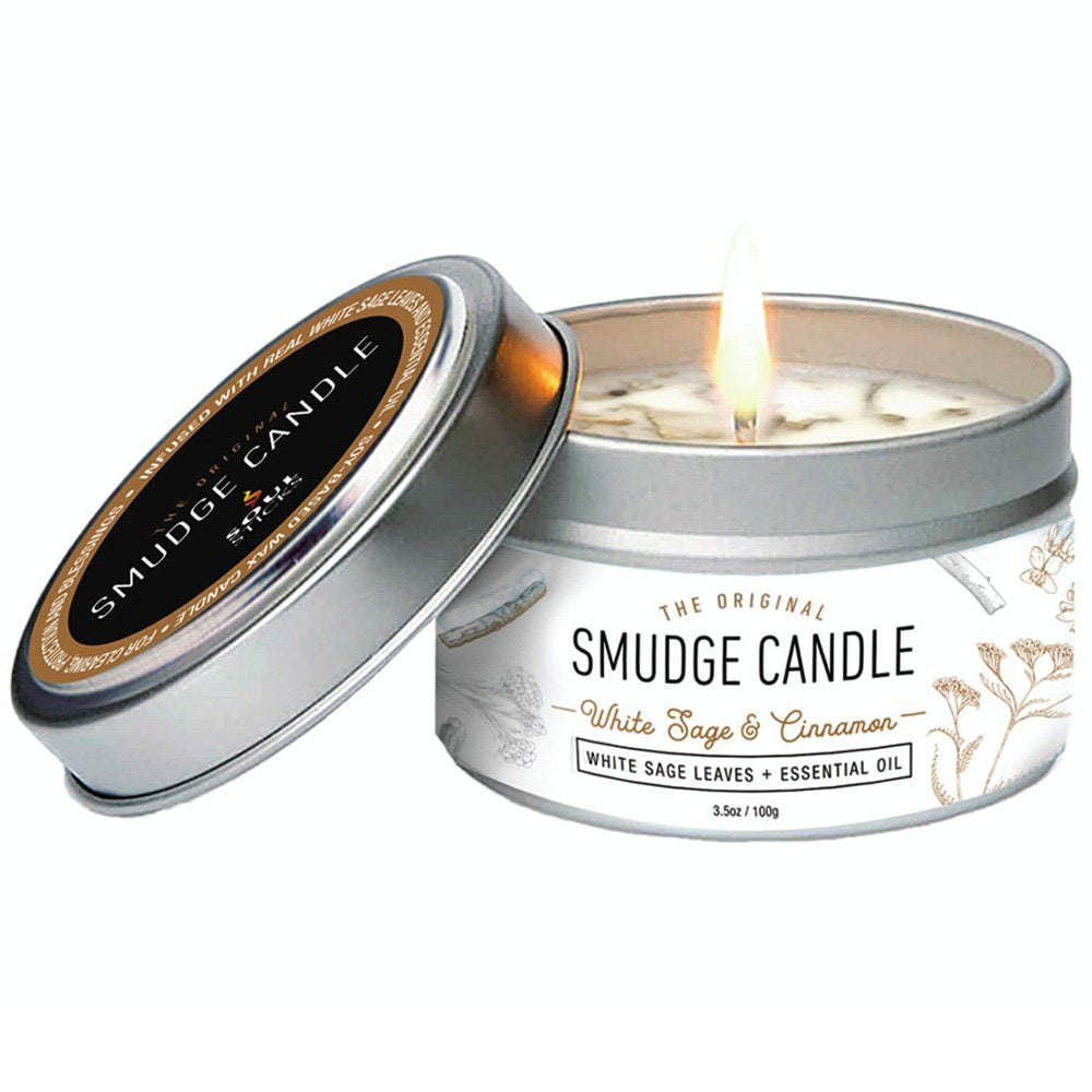 Tealight Candle White Sage and Cinnamon 100g