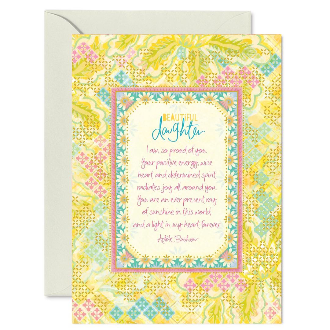 Beautiful Daughter Card