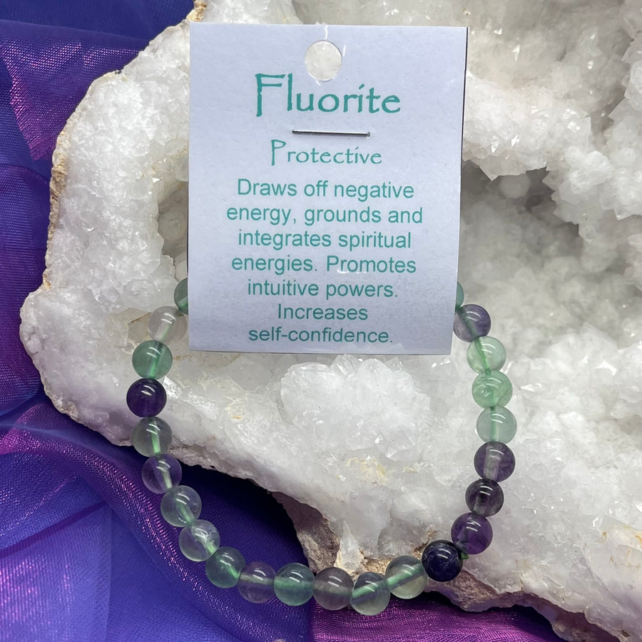 Bracelet Fluorite Bead 6mm | Carpe Diem With Remi