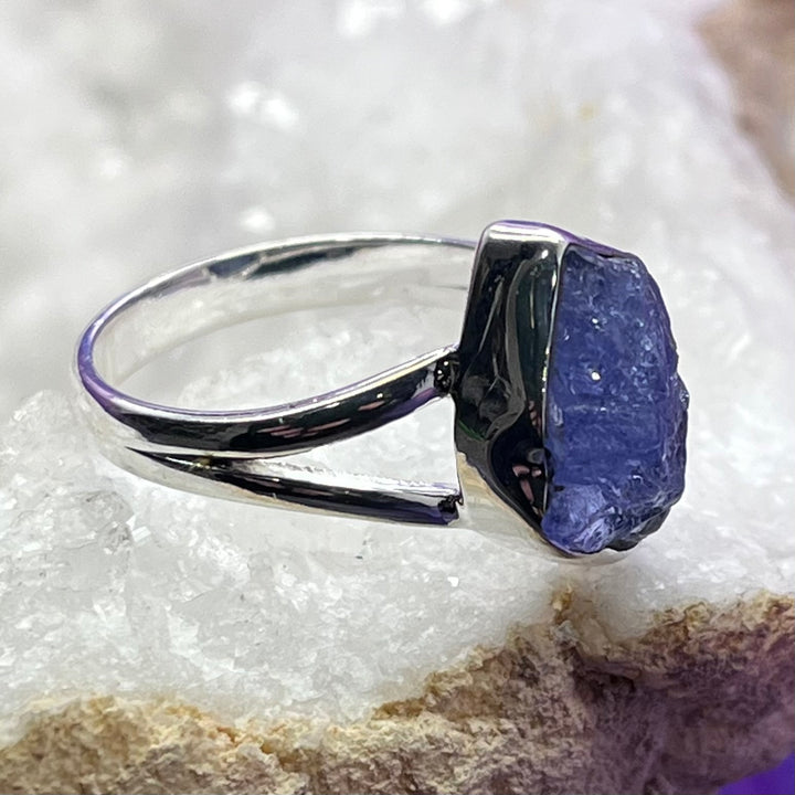 Ring Tanzanite Freeform 1.2 cm