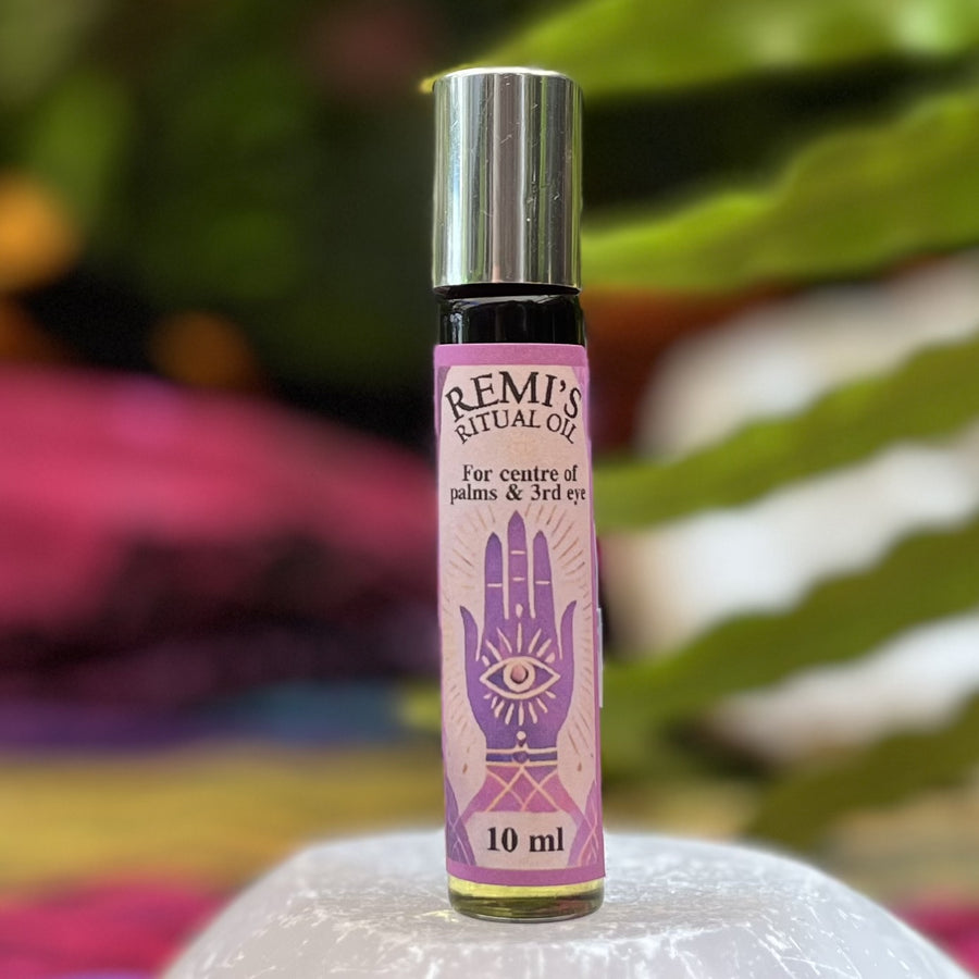 Remi's Ritual Palm Third Eye Anointing Oil | Carpe Diem With Remi