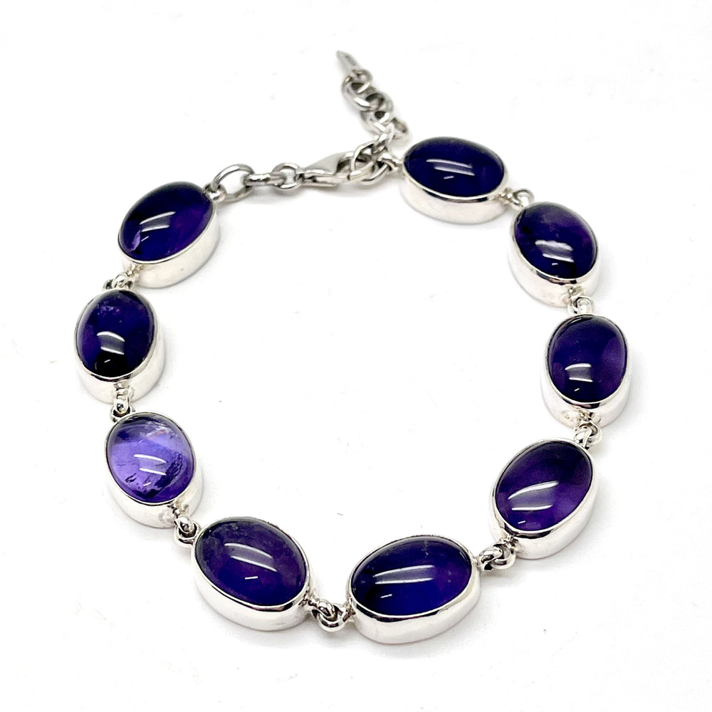 Bracelet Amethyst Ovals | Carpe Diem With Remi