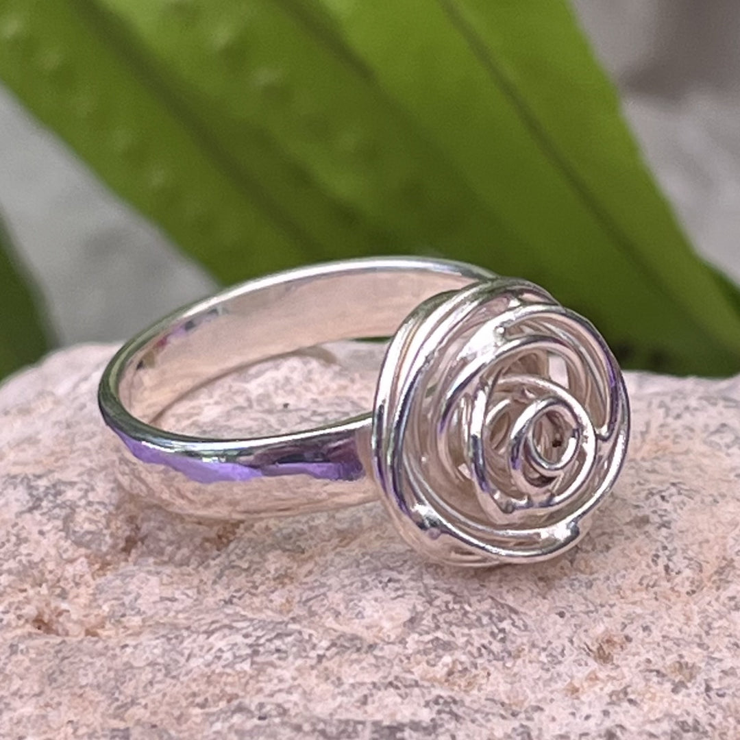 Ring Flower Sterling Silver