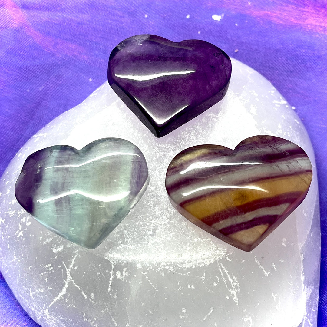 Heart Fluorite 3.0 cm