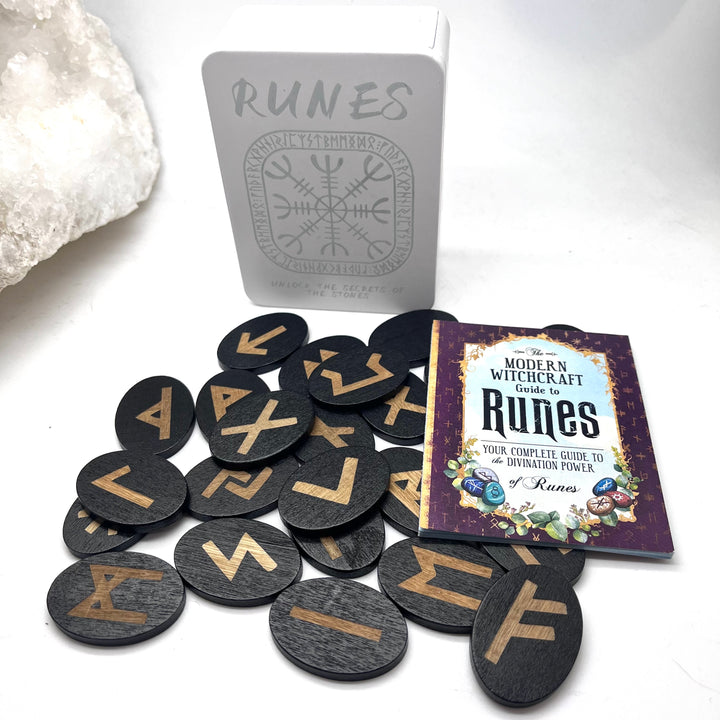 Runes Wooden Modern Witchcraft