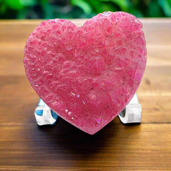 Heart Aura on Stand 4.7 cm