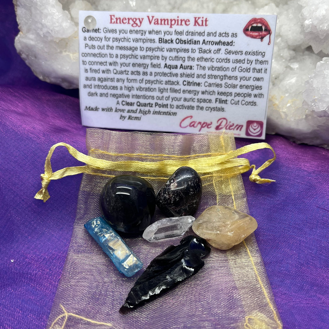 Energy Vampire Crystal Kit