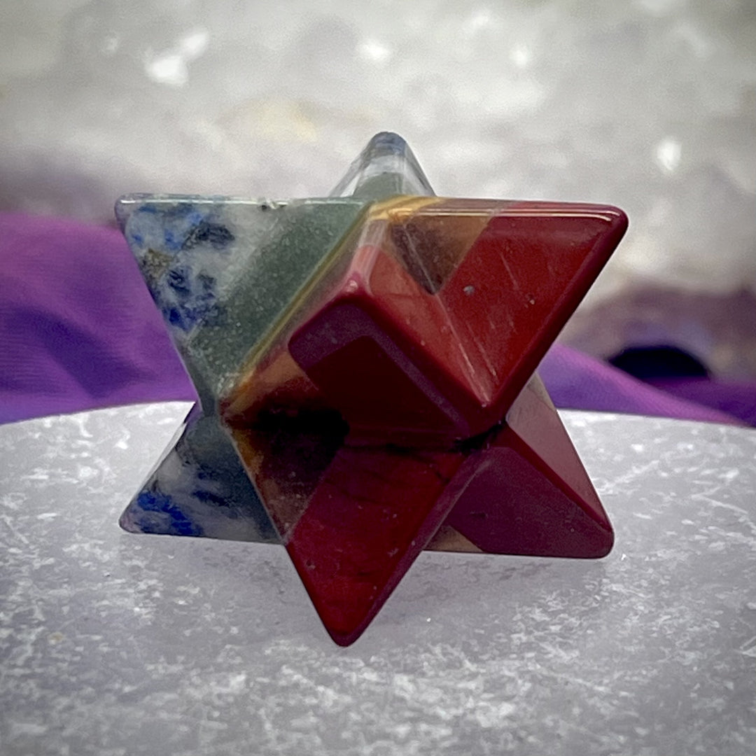 Chakra Merkaba Carving 2.0 cm