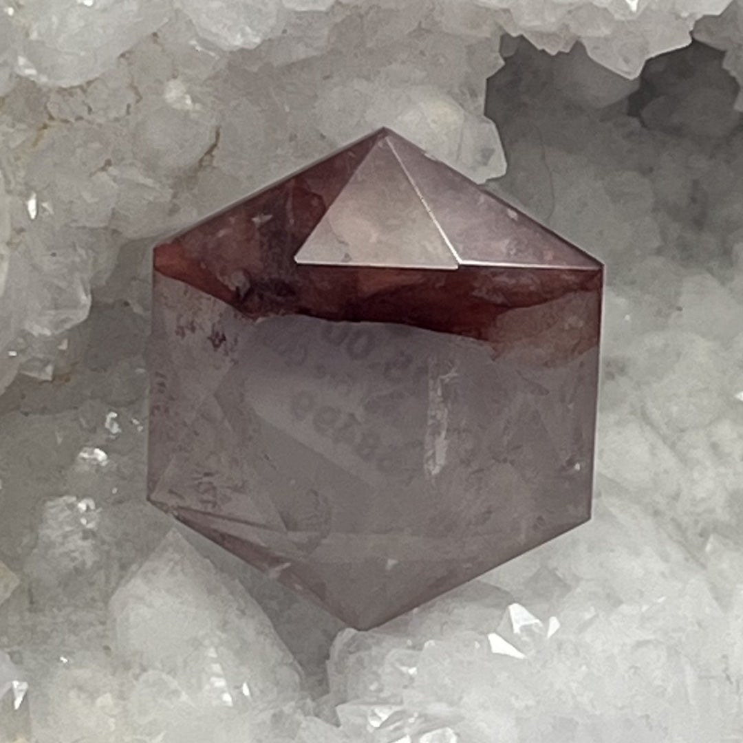 Star of David Fire Quartz 2.7 cm