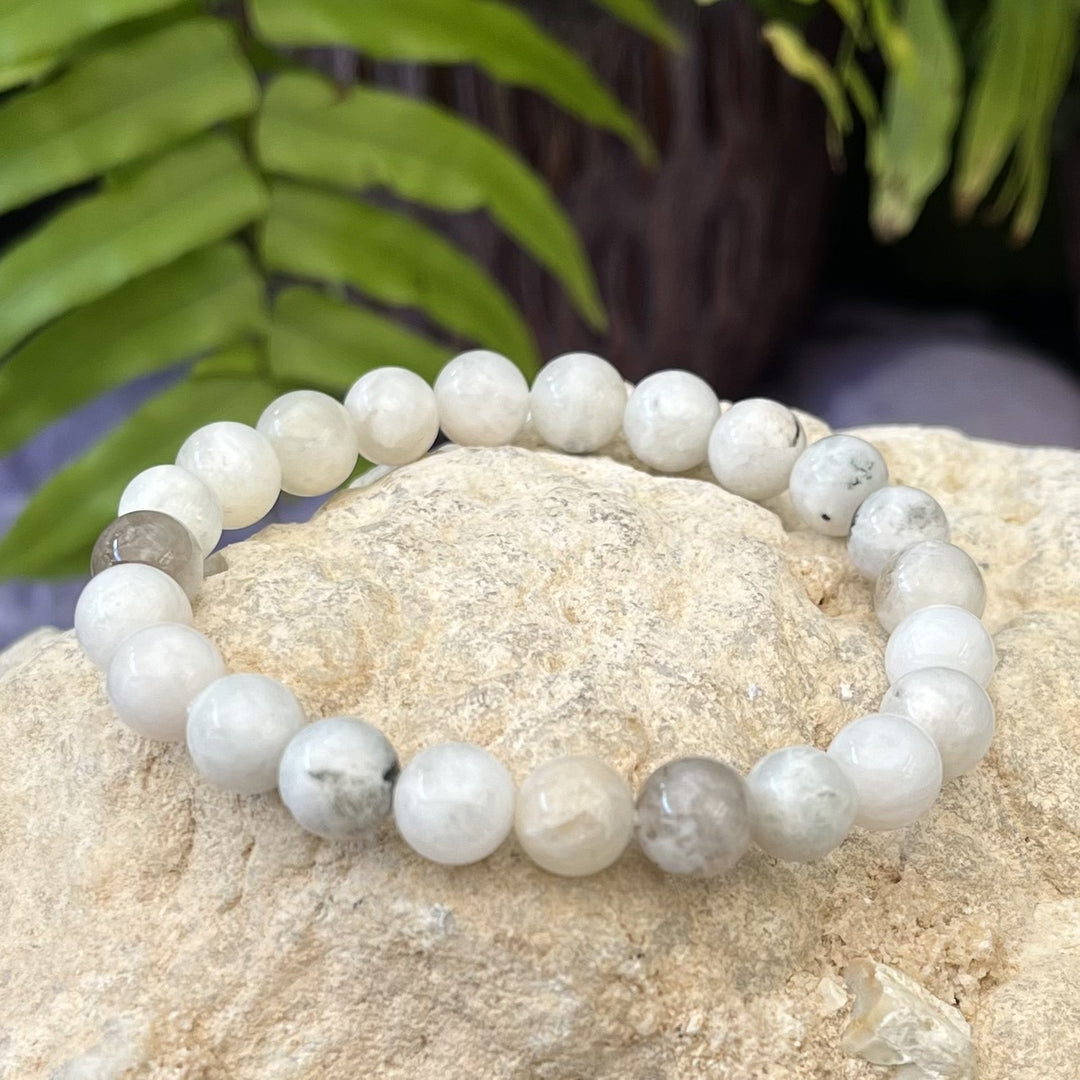 Bracelet Rainbow Moonstone 8mm | Carpe Diem With Remi