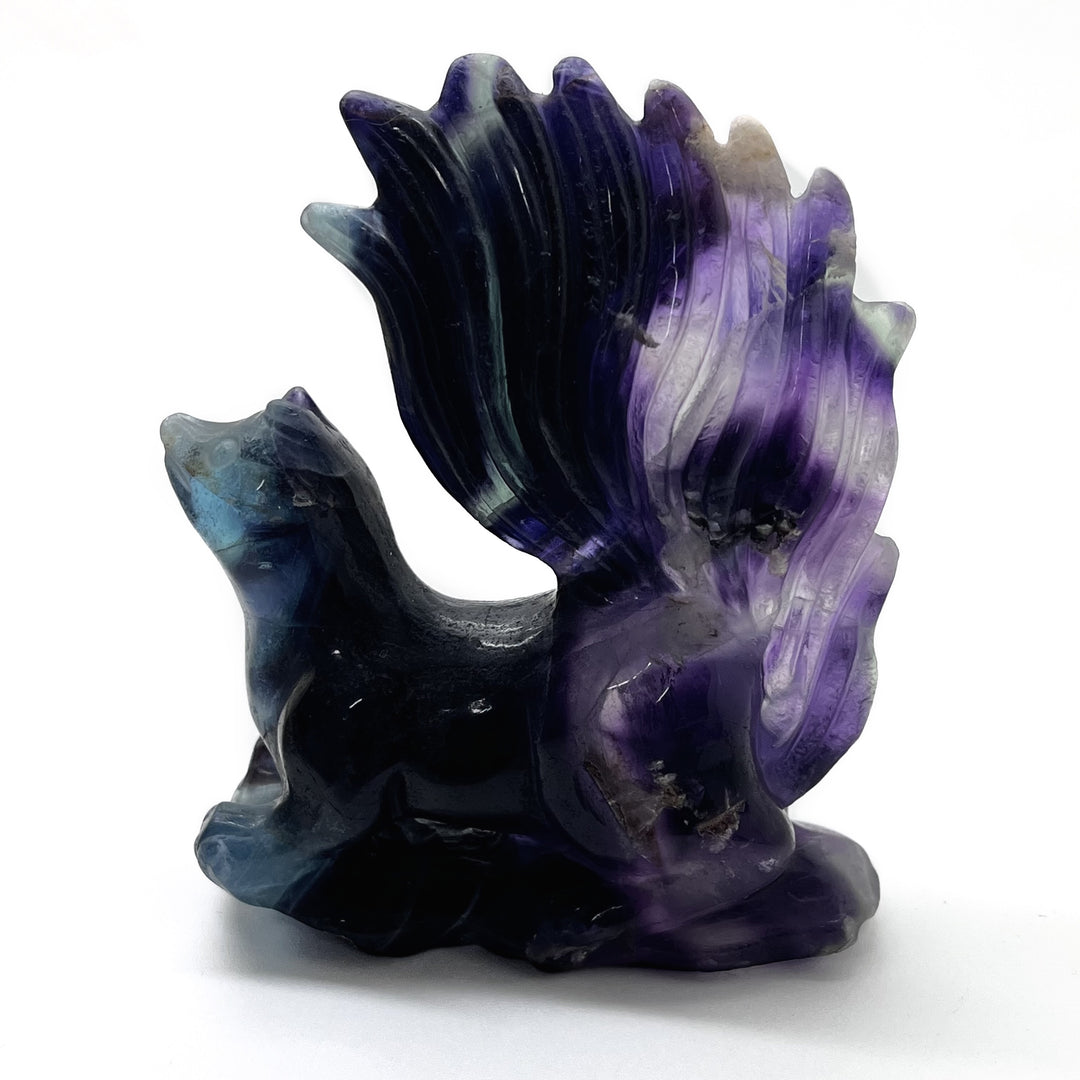 Nine Tail Fox Purple Fluorite | Carpe Diem With Remi