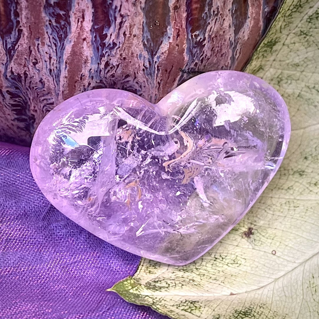 Heart Amethyst Lightbeams 3.30 cm