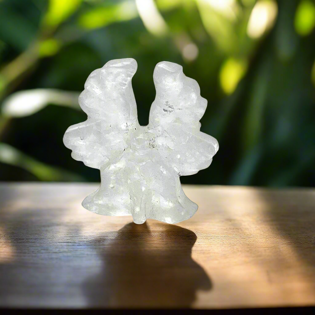 Seraphim Angel Clear Quartz 4.0 cm