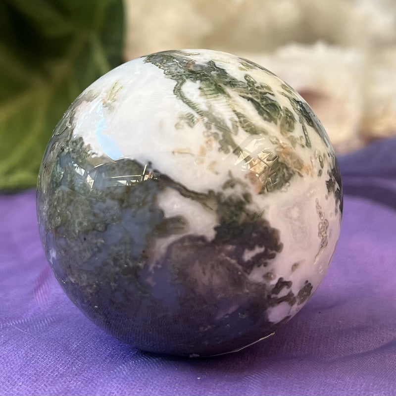 Sphere Moss Agate 4.5 cm