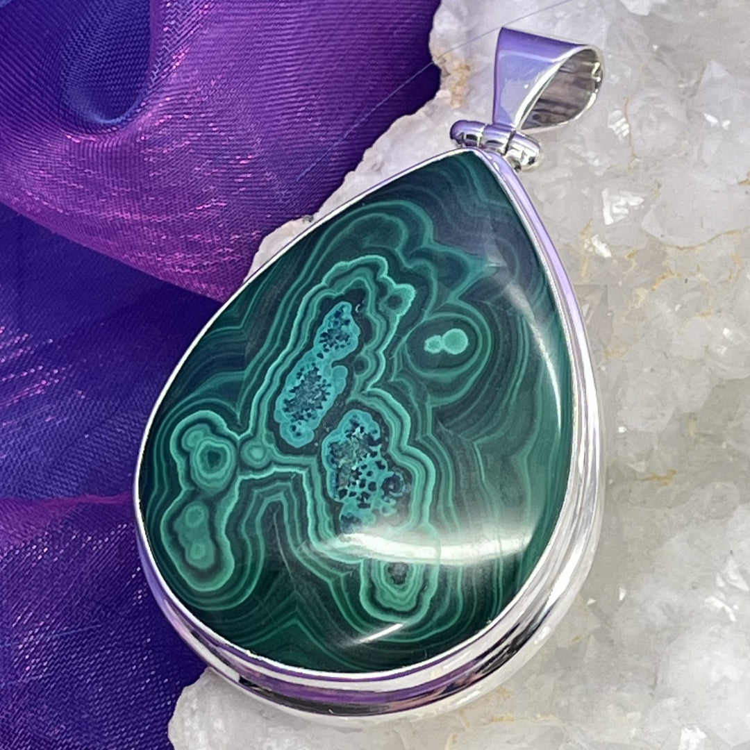 Pendant Malachite Pathways S/S