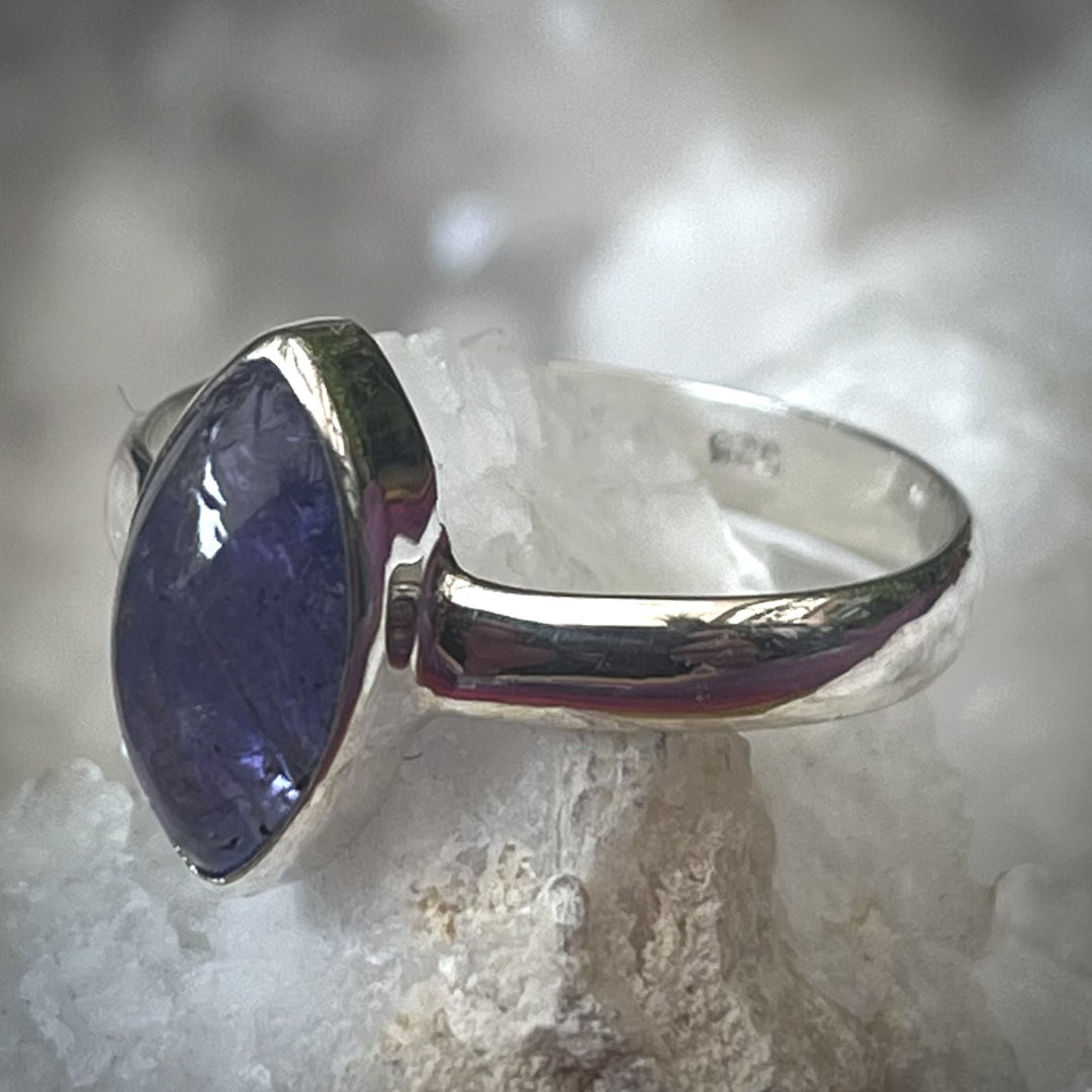 Ring Iolite S/S Size 11.5