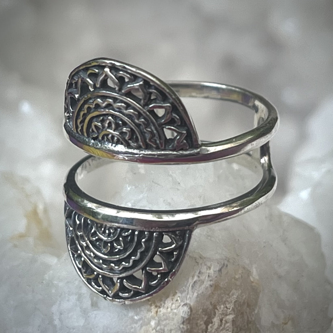 Ring Filigree S/S Size 7