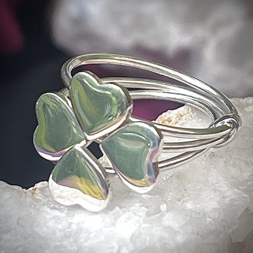 Ring 4 Leaf Clover S/S