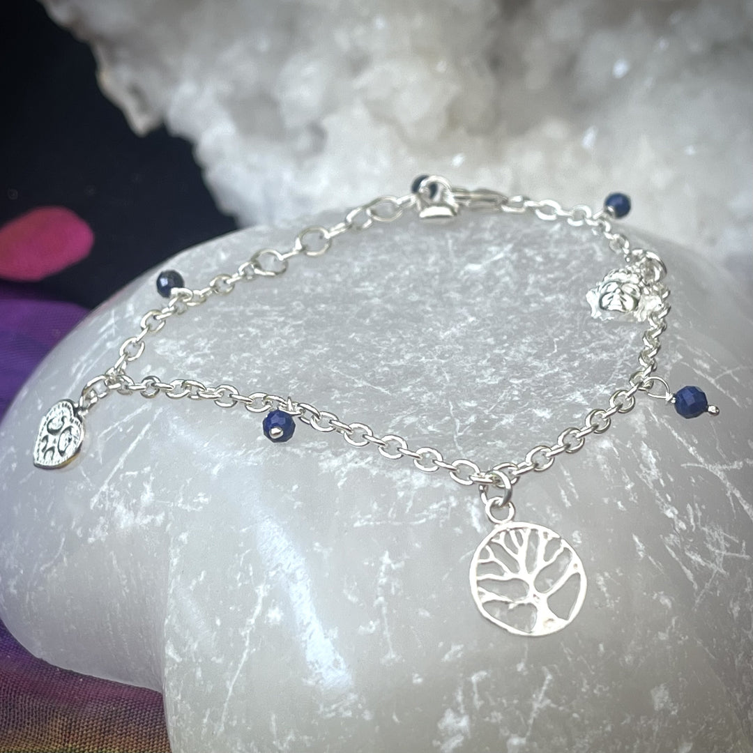 Bracelet Lapis Charms S/S