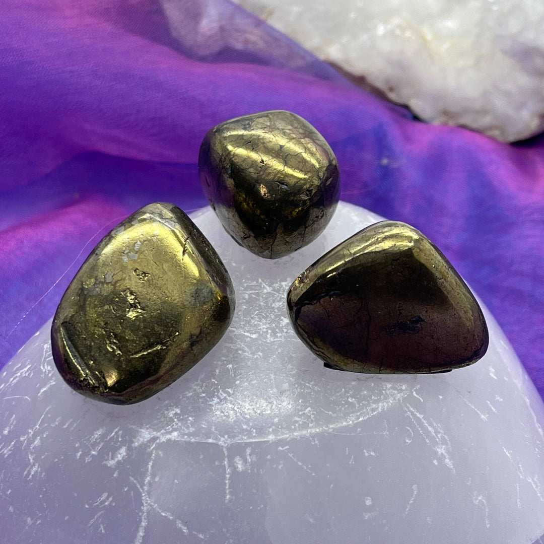 Chalcopyrite Tumble - Prosperity