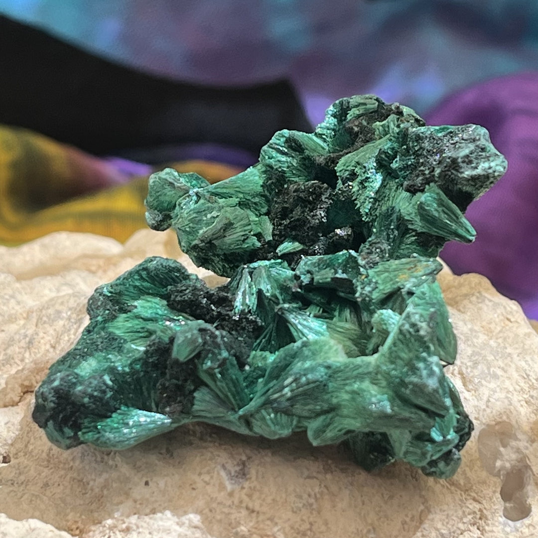 Malachite Velvet Raw 5.3 cm