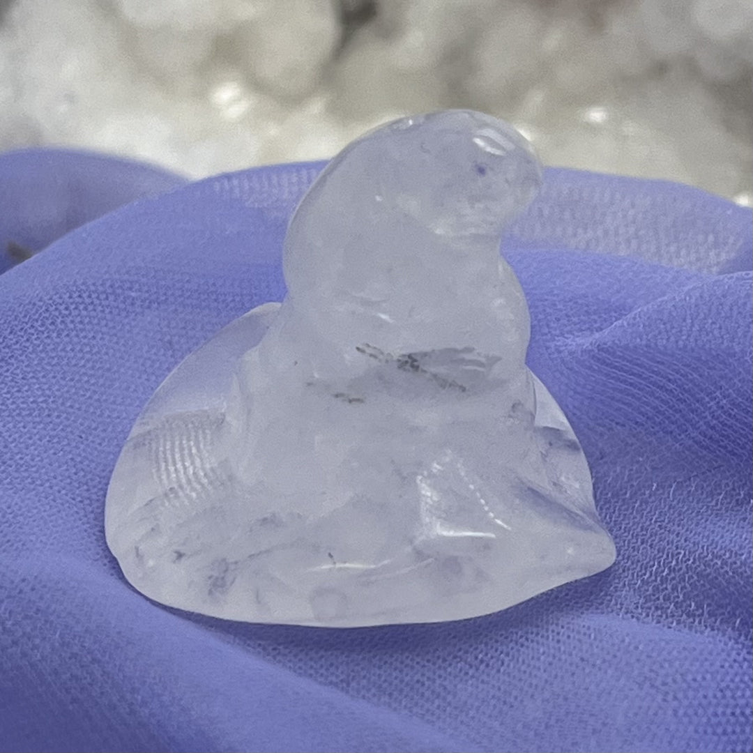 Seal Clear Quartz 2.8 cm