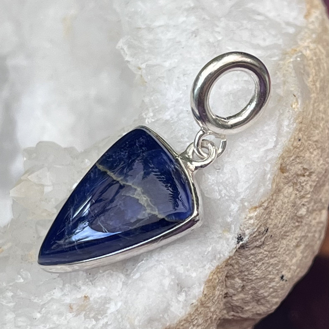 Pendant Sodalite Triangular 3.0 cm