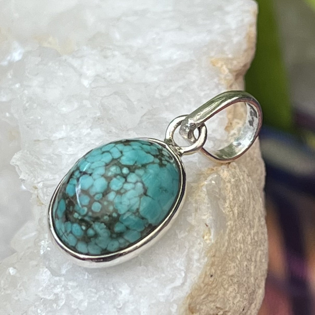 Pendant Turquoise Oval 2.6 cm