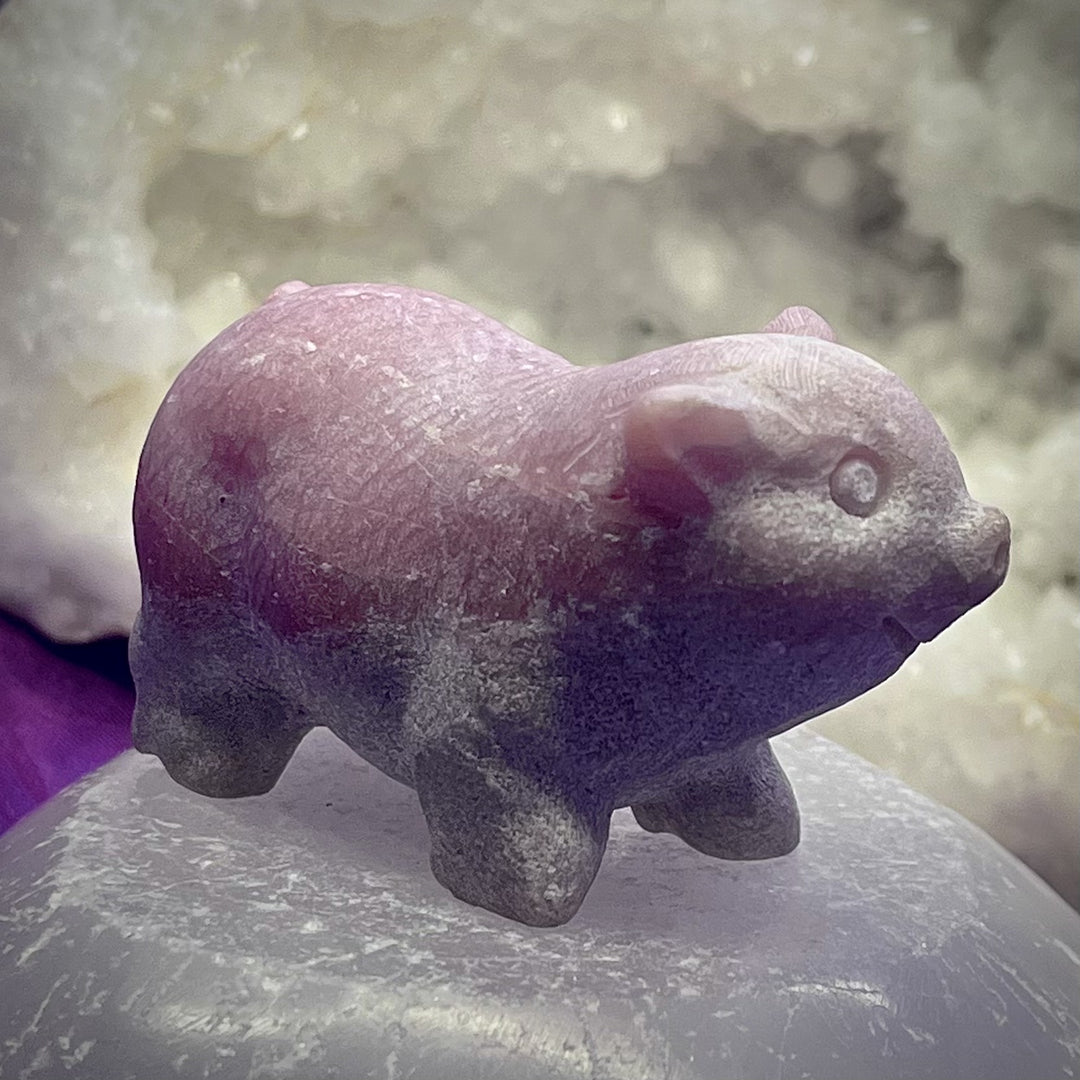 Pig Pink Calcite 6.0 cm