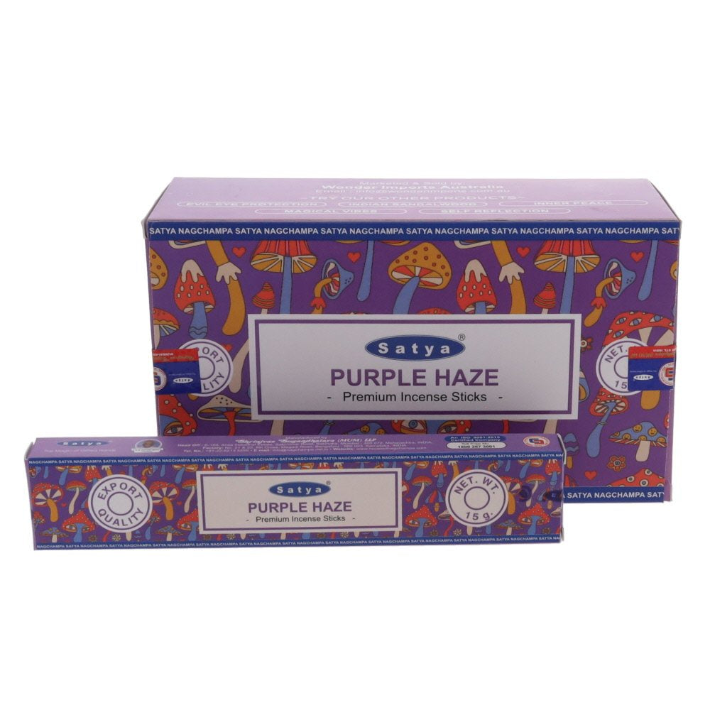 Satya Purple Haze Incense 15g