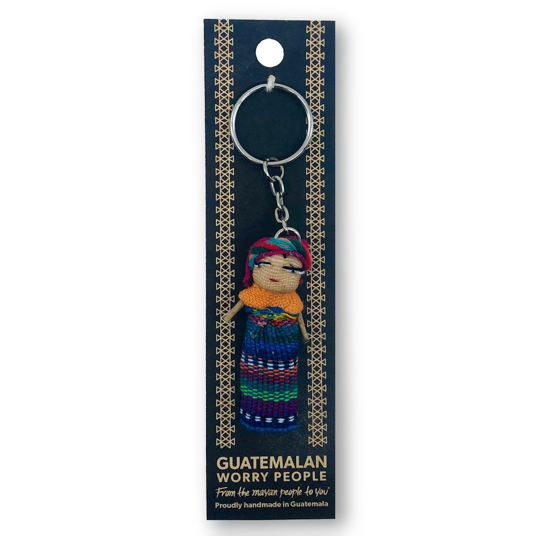 Keyring Worry Doll Guatemalan