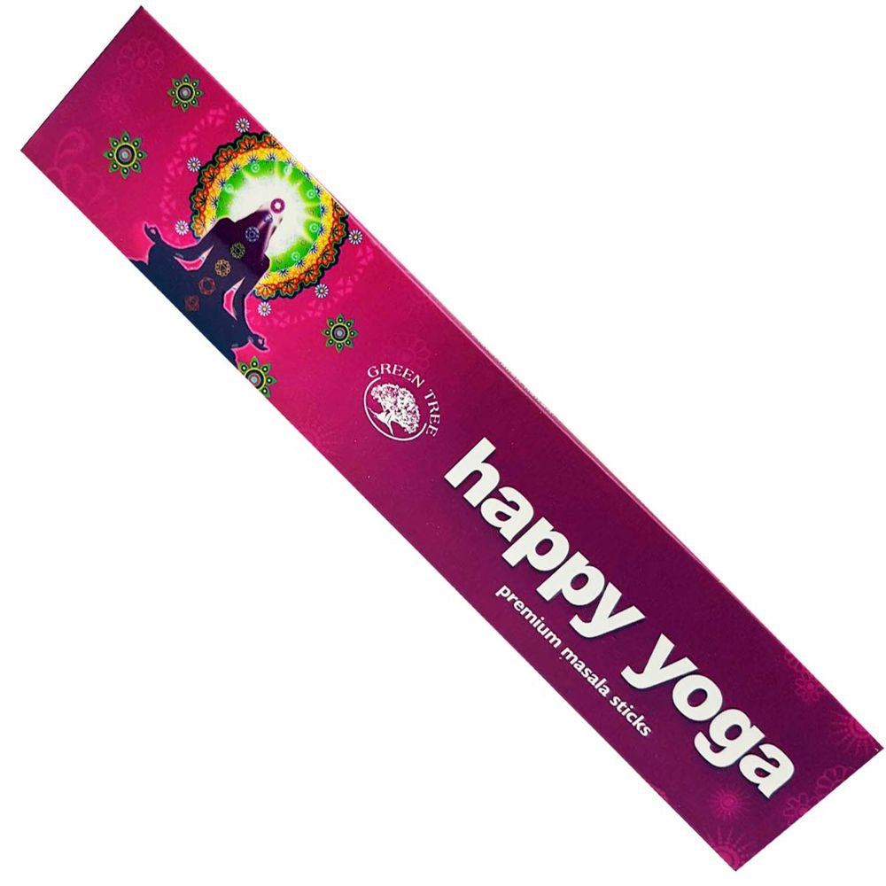 Green Tree Incense Sticks 15g Happy Yoga | Carpe Diem With Remi