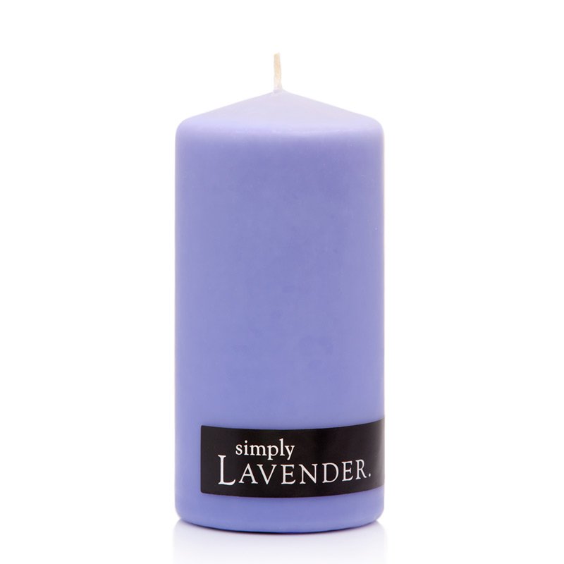 Simply Lavender Pillar Candle 60 Hr Gumleaf | Carpe Diem With Remi