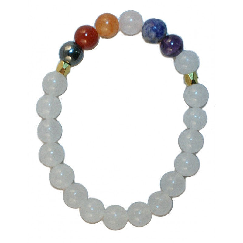 Bracelet Clear Quartz Chakra | Carpe Diem With Remi