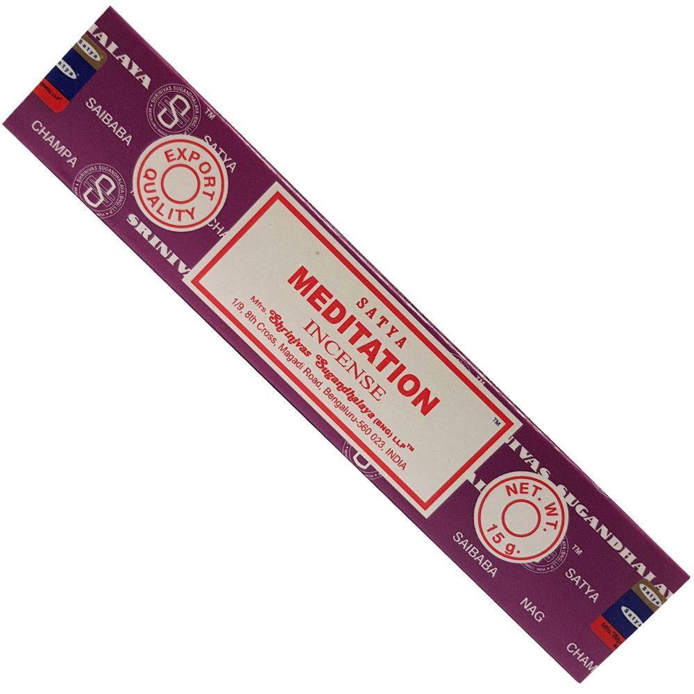 Meditation Satya Incense Sticks 15g | Carpe Diem With Remi