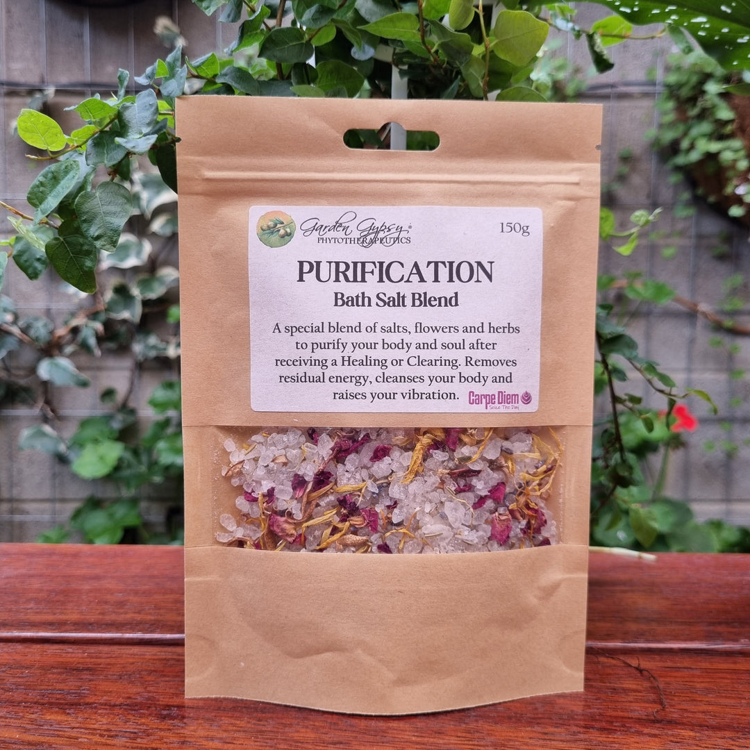 Herb Purification Bath Salt Blend 150g | Carpe Diem With Remi