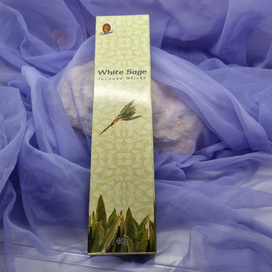 White Sage Kamini 40g Incense | Carpe Diem With Remi