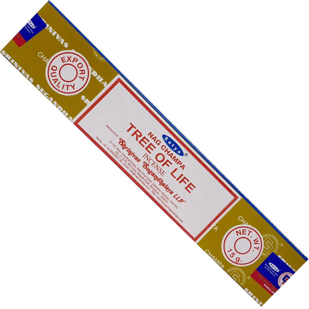 Tree Of Life Satya Incense Sticks 15g | Carpe Diem With Remi