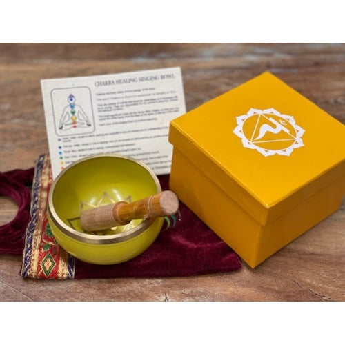 Singing Bowl Solar Plexus Chakra 12 cm