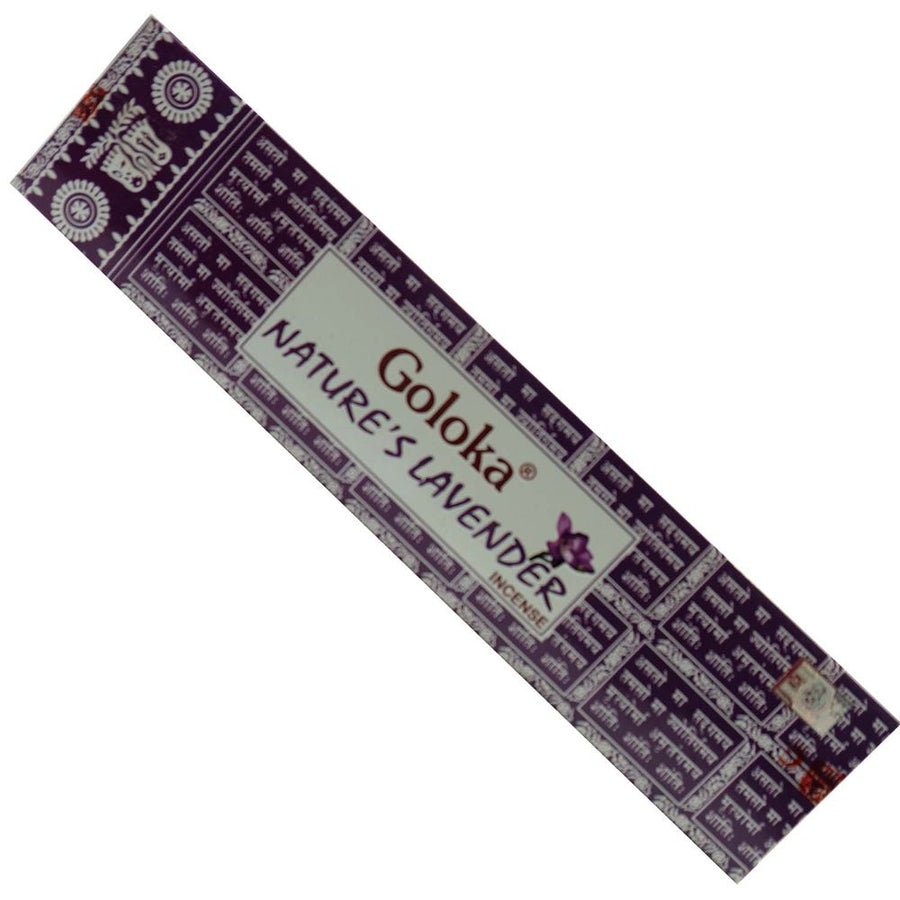 Nature's Lavender Goloka Incense 15g | Carpe Diem With Remi