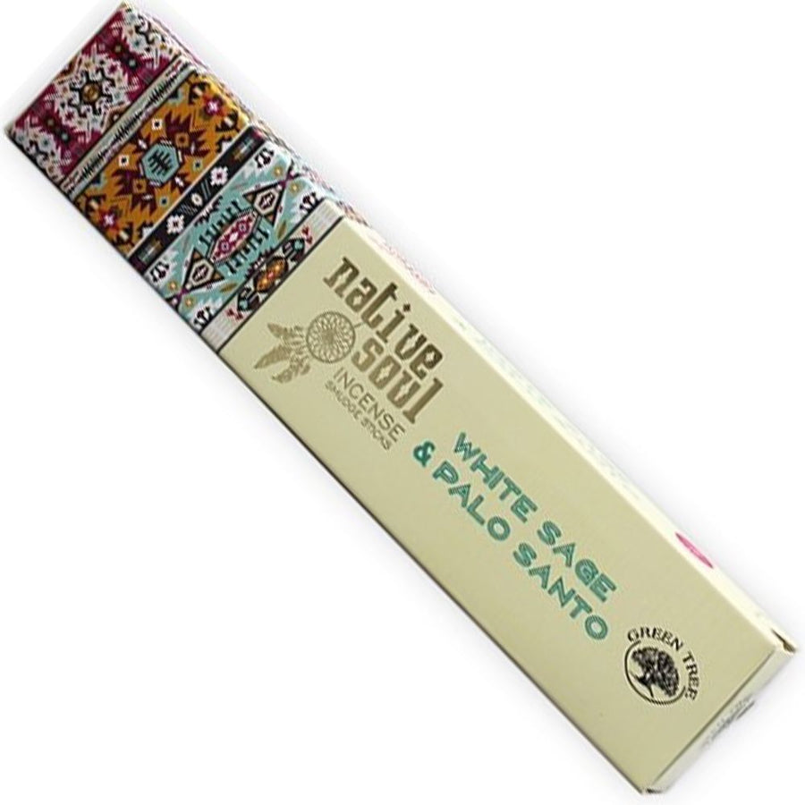 Native Soul Incense Sticks 15g White Sage and Palo Santo | Carpe Diem With Remi