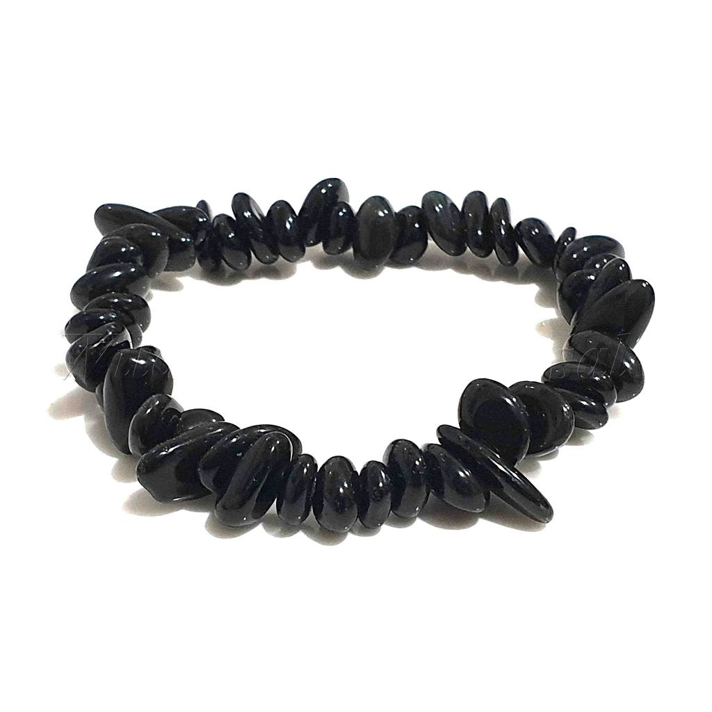 Chip Bracelet Obsidian Black | Carpe Diem With Remi